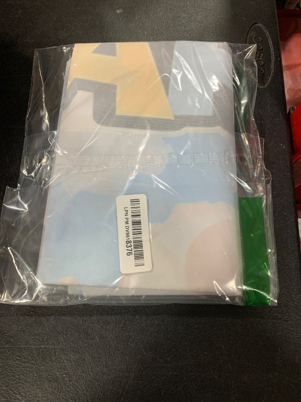 Photo 1 of Mario Backdrop,Mario Birthday Party Banner Background for Photography Children Birthday Party Decoration Supplies, Multicolor, (5x3ft)