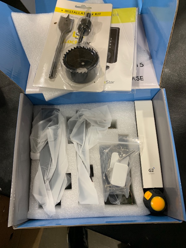 Photo 1 of LOCKSTAR® Smart Door Lock • Keyless Entry Deadbolt Door Lock • Multiple Entry Methods – APP • Fingerprint Touch ID • Keypad Code • Card FOB • Traditional Key • Smart Home Devices