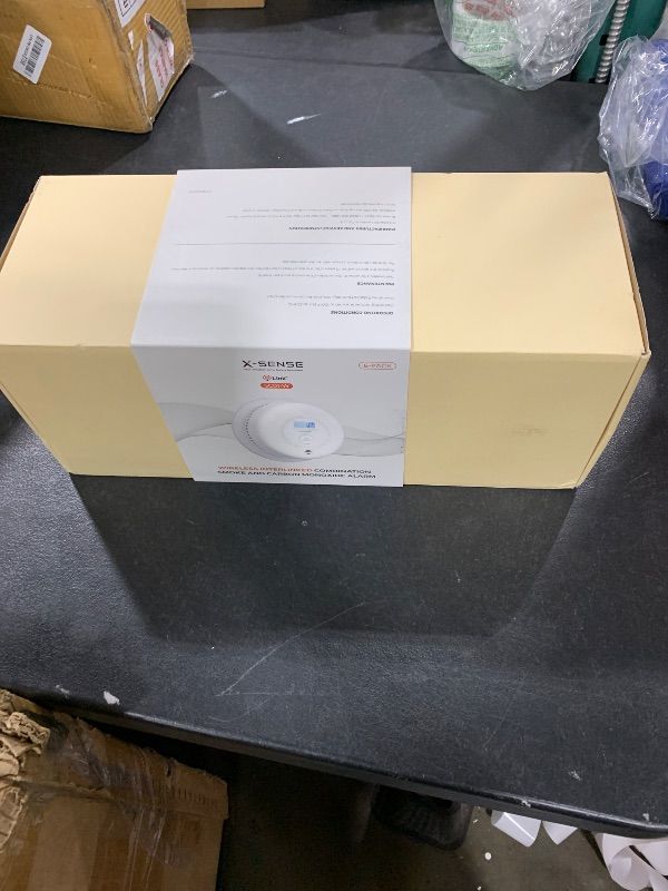 Photo 1 of X-Sense Wireless Interconnected Combination Smoke and Carbon Monoxide Detector, 10-Year Battery Powered Fire and CO Alarm, SC06-W, 6-Pack