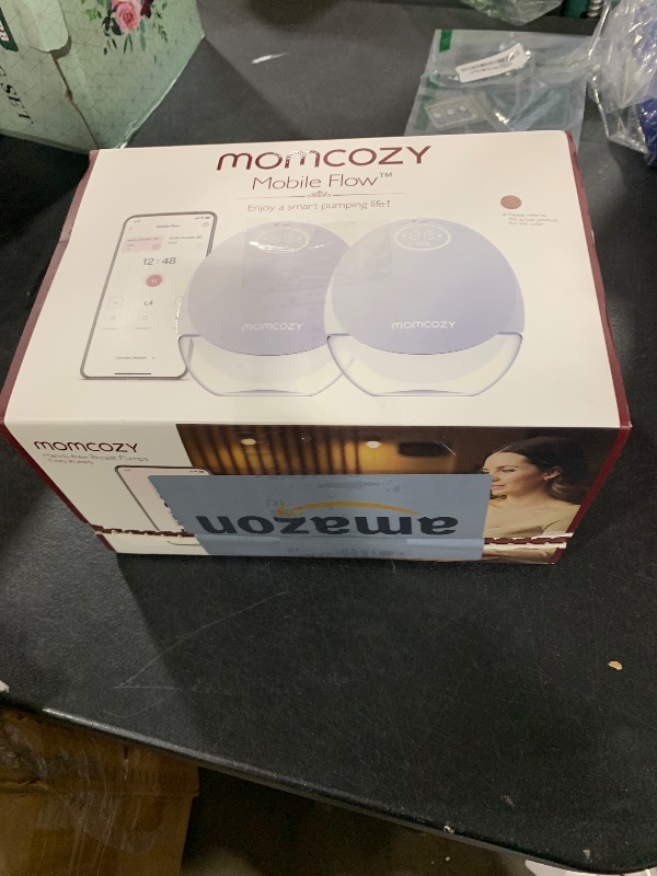 Photo 1 of Momcozy Breast Pump Hands Free Upgraded Mobile Flow | M9, App Discreet Control with Personalized Multi-Modes & 15 Levels, Wearable Breast Pump 24mm, 2 Pack Cozy Red