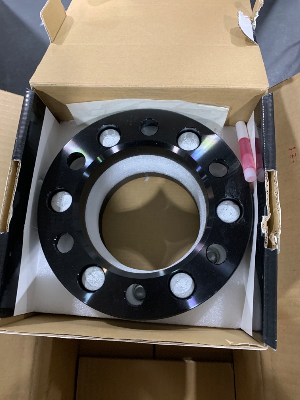 Photo 1 of 6X5.5 Wheel Spacers, KSP Forged 1"(25mm) 6x139.7mm to 6x139.7mm Thread Pitch M12x1.5 Hub Bore 108mm Adapters for Tacoma 4Runner Tundra FJ Land Cruiser Black, Not Hubcentric