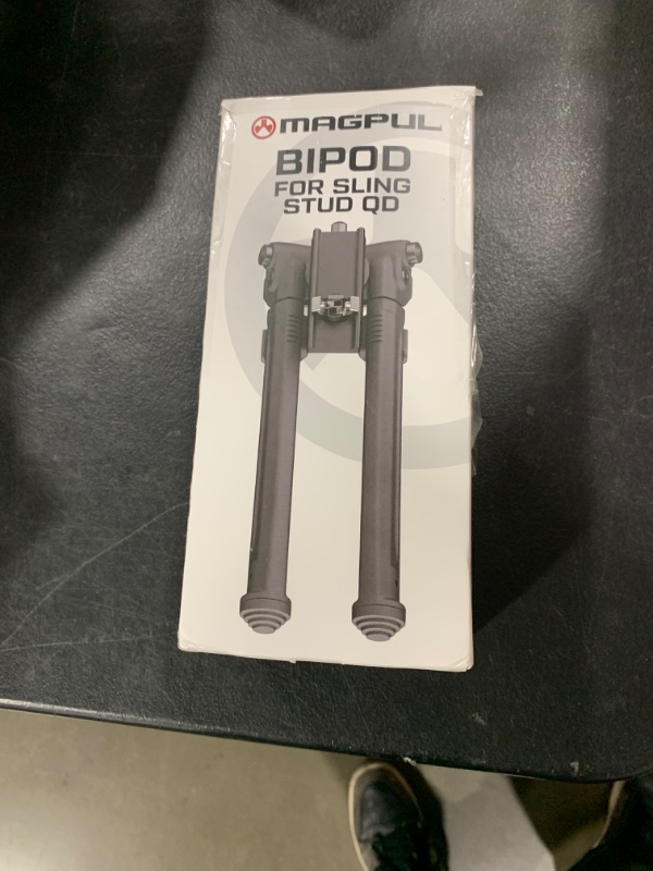 Photo 1 of Magpul  Bipod Gun Rest for Hunting and Shooting, Sling Stud QD, Black
