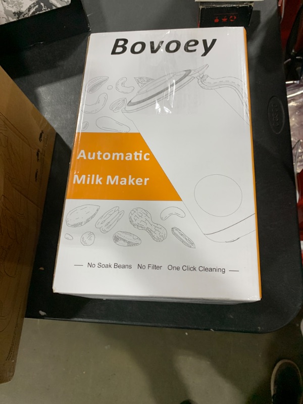 Photo 1 of Nut Milk Maker Machine, Automatic Nut Milk Maker for Almond Homemade Milk,Oat,Plant-Based Milk and Non-Dairy Beverages Almond Milk Maker,42oz Soy Milk Maker Delay Start/Self Clean/Boil Water/Keep Warm