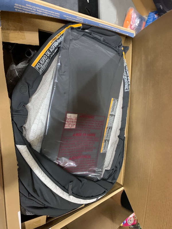 Photo 1 of Graco Pack n Play Dome LX Playard with Baby Bassinet, Lightweight Portable Crib, Push-Button Fold Travel Crib, Redmond, Convertible
