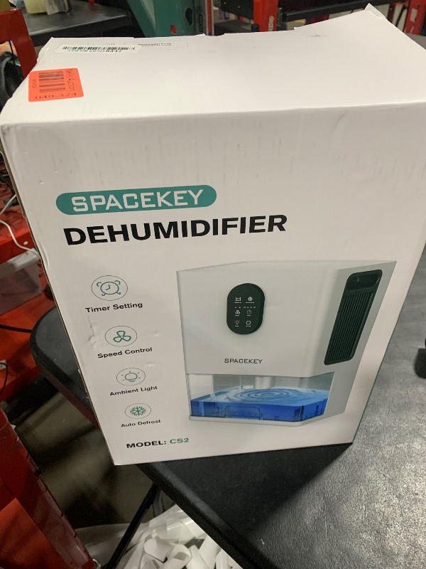 Photo 1 of Dehumidifier, 106 OZ Water Tank (1000 sq.ft) Dehumidifiers for Home, Quiet Dehumidifier for Bathroom Bedroom Basement RV with Timer Setting, Auto Shut Off, 7 Colors LED Light, Sleep Modes, White