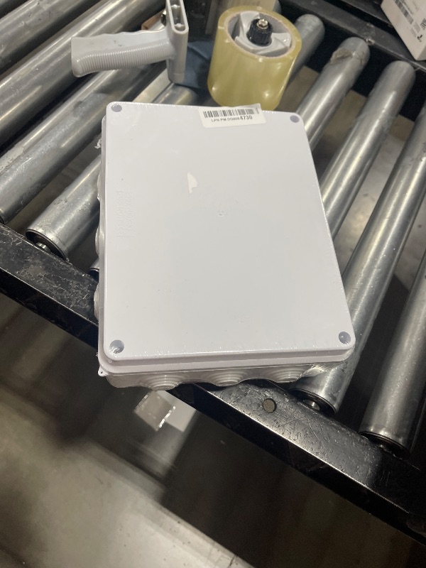 Photo 1 of LeMotech Junction Box, ABS Plastic IP65 Waterproof and Dustproof, Universal Electrical Enclosure, Outdoor and Indoor Project Box 10 x 7.9 x 3.1 inch (255 x 200 x 80 mm)
