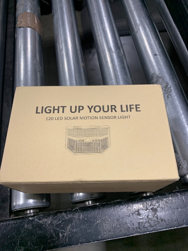 Photo 1 of 120 led solar motion sensor light 
