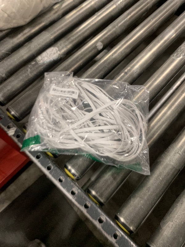 Photo 1 of Jadaol Cat 6 Ethernet Cable 50 ft, Outdoor & Indoor 10Gbps Support Cat8 Cat7 Network, Flat RJ45 Internet LAN Computer Patch Cable for Router, Modem, Switch, Gaming Consoles, Streaming Devices, White