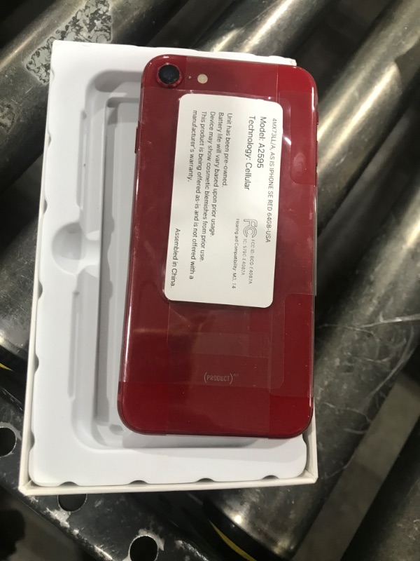 Photo 1 of GENERIC IPHONE SE RED SEE PHOTO FOR DESCRIPTION 