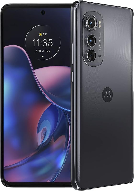 Photo 1 of Motorola Edge | 2022 | 2-Day Battery | Unlocked | Made for US 8/256GB | 50MP Camera | Mineral Gray