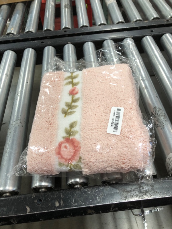 Photo 1 of Stay Young Beautiful Rose Flower Area Rugs for Living Room Bedroom Super Soft Bathroom Rugs Non Slip Absorbent Bath Mat Floral Aesthetic Coquette Room Decor 17.71 x 49.21 Inch