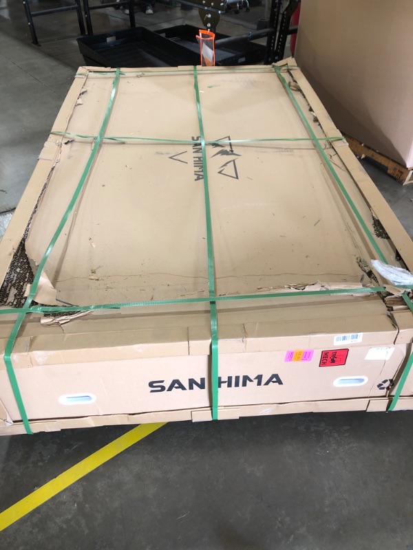 Photo 1 of Sanhima Rooftop Tent Hard Shell - Jervis Loft Overland Aluminium ABS Roof Top Tent w/ 4 Sides Windows & AC Duct Hole for Car SUV Truck Camping, for 2-3 People