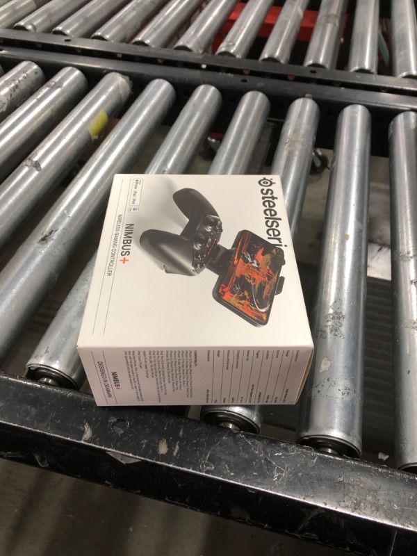Photo 1 of SteelSeries Nimbus+ Bluetooth Mobile Gaming Controller with iPhone Mount, 50+ Hour Battery Life, Apple Licensed, Made for iOS, iPadOS, tvOS