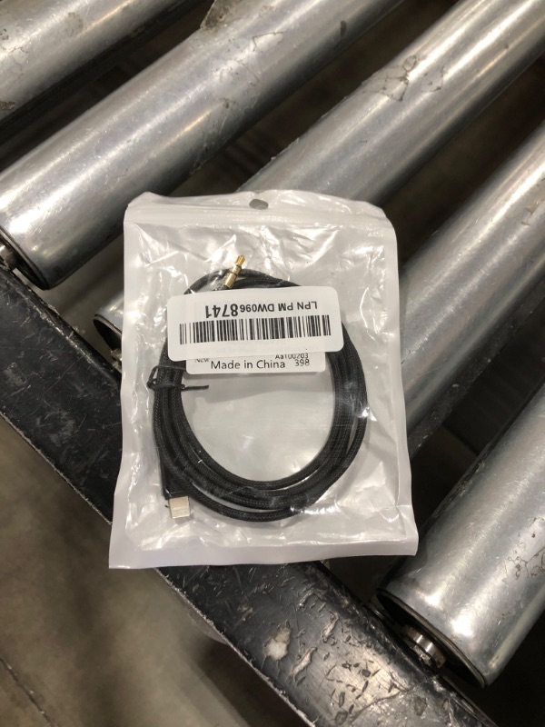Photo 1 of Aux Cord for iPhone,[Apple MFi Certified] Lightning to 3.5mm AUX Cable for Car Stereo, Headphone, Auxiliary Cable Compatible with iPhone 14 13 12 11 XS XR X 8 7 6 Nylon Braid Black 3.3FT