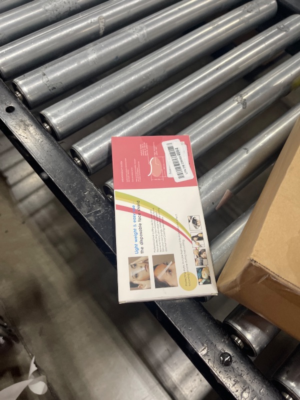 Photo 1 of EBANKU 50 Pcs Microblading Shower Face Shields Visors, Disposable Face Shields Masks Makeup Eye Shield for Hairspray Salon Supplies and Eyelash Extensions Eye Eyelid Surgery Aftercare