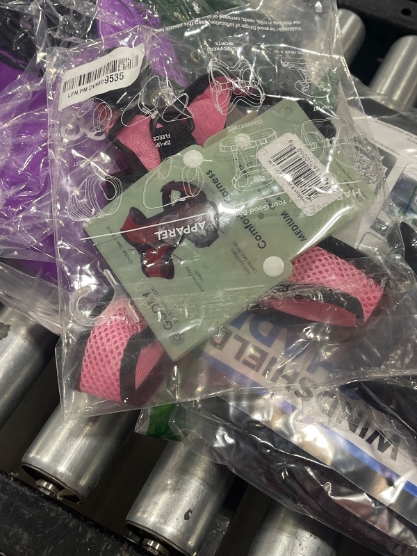 Photo 1 of Gooby Comfort X Head in Harness - Pink, Small Harness Patented Choke-Free X Frame - Perfect on The Go Harness for Medium Dogs No Pull or Small Dogs for Indoor and Outdoor Use