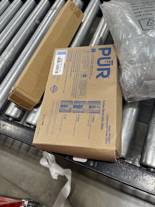 Photo 1 of PUR Water Pitcher & Dispenser Replacement Filter 4-Pack, Genuine PUR Filter, 2-in-1 Powerful Filtration and Faster Filtration, 8-Month Value, Blue (PPF900Z4)