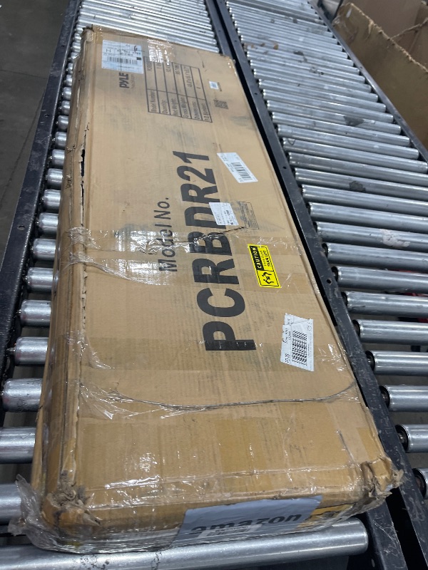 Photo 1 of Pyle Car Vehicle Curbside Driveway Ramp - 4ft Heavy Duty Rubber Threshold Bridge Tracks Curb Ramps, 2 Pieces Set (for Car, Truck, Scooter, Bike, Motorcycle, Wheelchair Mobility), Black
