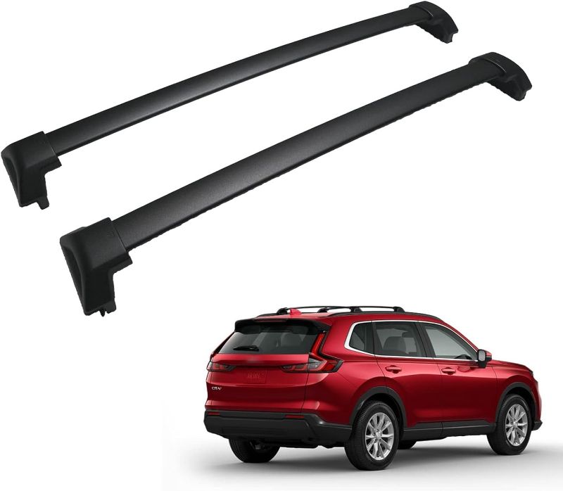 Photo 1 of Roof Rack Cross Bars for 2023 2024 2025 Honda CR-V CRV & CR-V Hybrid with Side Rails, Aluminum Crossbar Luggage Rack for Rooftop Cargo Carrier Bag Kayak Canoe Bike Snowboard Skiboard
