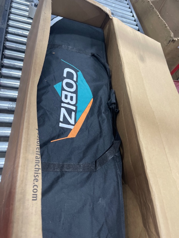Photo 1 of COBIZI 10x20 Pop up Canopy Tent Without Sidewall, Waterproof Portable Outdoor Canopy 10x20 Ez up Instant Shelter Tent for Parties, Wedding, Backyard, Carport with Carry Bag & 4 Sandbags(Navy Blue)