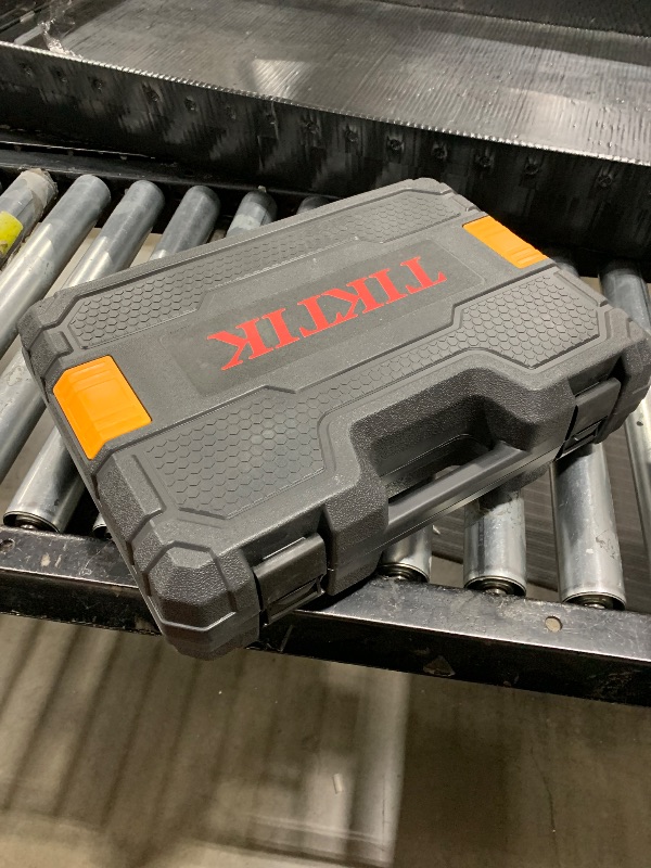Photo 1 of TIKTIK 2000N.m Cordless Impact Wrench,3/4" to 1/2" Power Impact Wrenches,1500Ft-lbs High Torque Brushless Impact Gun w/ 2 x 4.0Ah Battery & Fast Charger,Electric Impact Wrench for Heavy-duty Truck RV