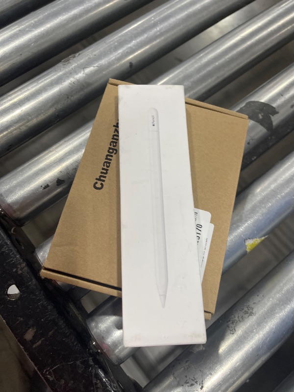 Photo 1 of Apple Pencil (USB-C): Device Compatibility Check Required - Pixel-Perfect Precision, Tilt Sensitivity, Perfect for Note-Taking, Drawing, and Signing Documents. Charges and Pairs with USB-C