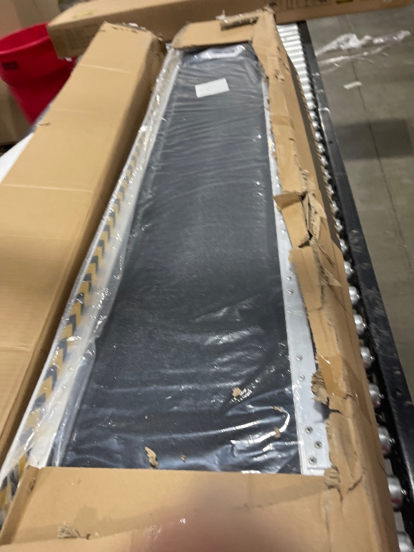 Photo 1 of MAASTERS Wheelchair Ramp 12 Feet - Aluminum Long Wheelchair Ramp - Loading Capacity 600 lbs - Portable 12 Foot Ramp with Extra Support Leg