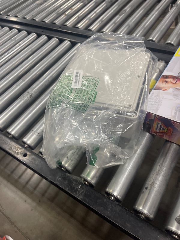 Photo 1 of 9" x 9" x 4" PVC Plastic Junction Box with Pre Molded 3/4" & 1" Punch in Holes Electrical Boxes Waterproof Project Junction Conduit Box for Electrical Enclosure Outdoor