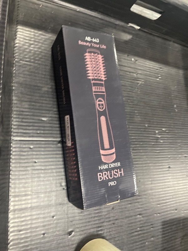 Photo 1 of Bautia Rotating Hair Dryer Brush, 4-in-1 Rotating Blow Dryer Brush & Hot Air Spin Dryer Brush, 2 Detachable Brushes (1.5" & 2"), 3 Temperature & Speed Settings, 1200W