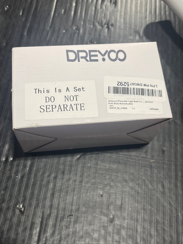Photo 1 of Dreyoo 2 Piece Set Light Bulb Changer, Floodlight Bulb Changer and Suction Cup Light Bulb Changer Compatible with DocaPole and Other Standard Threaded Extension Pole (Pole Not Included)