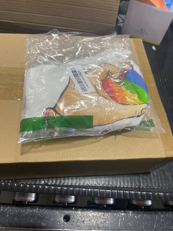 Photo 1 of Gay Pride Clothing LGBT Rainbow Flag T shirt Tee Heart Unity T-Shirt