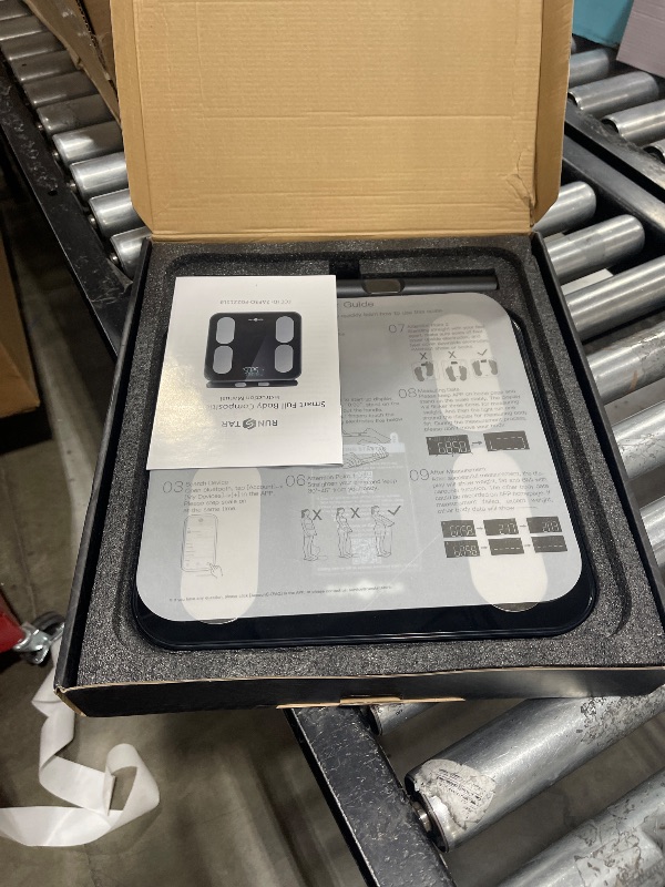Photo 1 of Runstar Scale for Body Weight and Fat, BMI Muscle Mass to 28 Measurements, FSA or HSA Eligible Digital Bathroom Scales 8-Electrode with Voice Prompt High Accurate Bluetooth Weight Scale