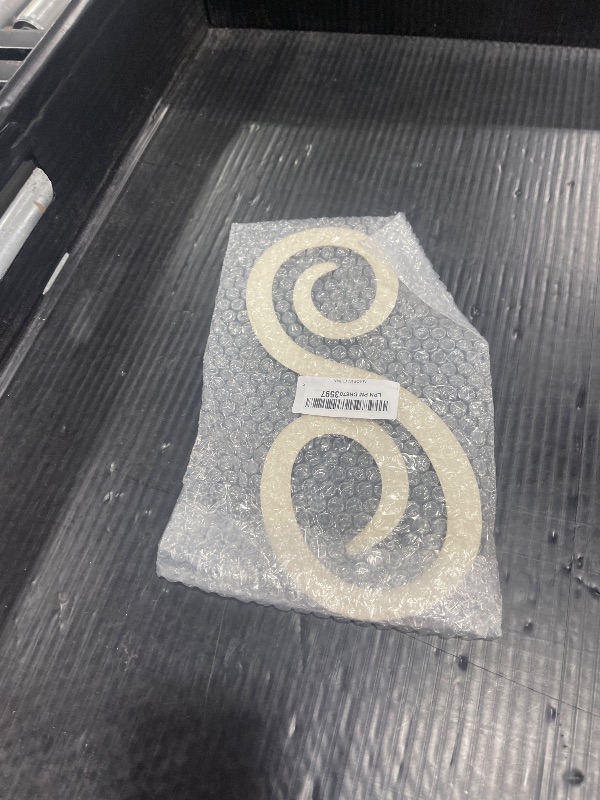 Photo 1 of Wooden Monogram Letters for Wall Decor 12 Inch Cursive Wooden Letters Unfinished Large Wood Letter S Focal20 Craft Alphabet Wall Hanging for Wreath Nursery Baby Shower Home Decoration