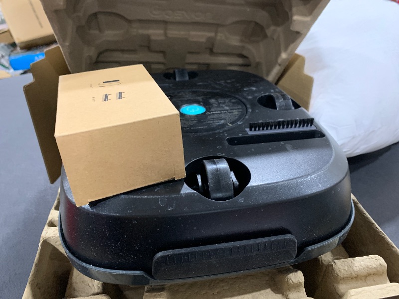 Photo 1 of Gosvor Cordless Robotic Pool Cleaner, Lasts 90 Min, Automatic Vacuum for Above-Ground Pools up to 860 Sq.ft, Portable, Self-Parking, Green