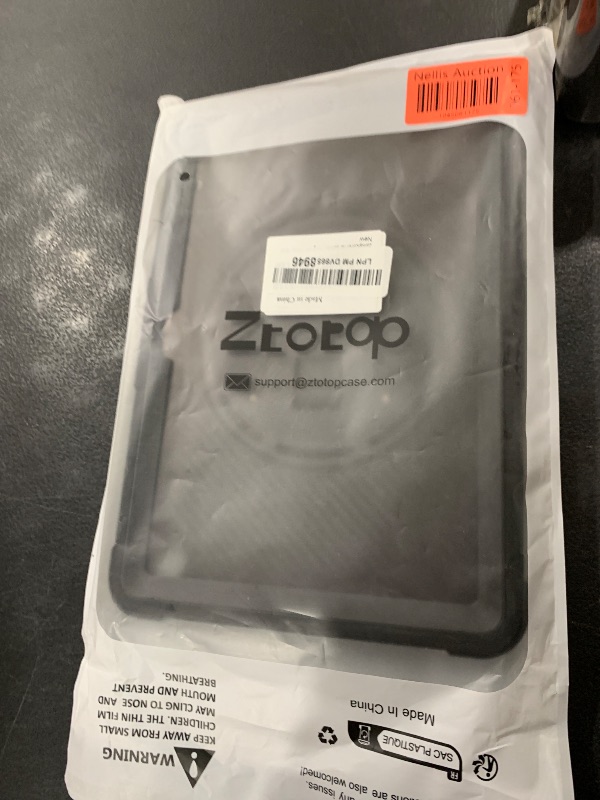 Photo 1 of ZtotopCases for Samsung Galaxy Tab A9+ / a9 Plus 11'' 2023 (SM-X210/X216/X218), Shockproof Hard Duty Case with Screen Protector+360 Rotating Hand Strap&Stand+Shoulder Strap for Tab A9+ Tablet, Black