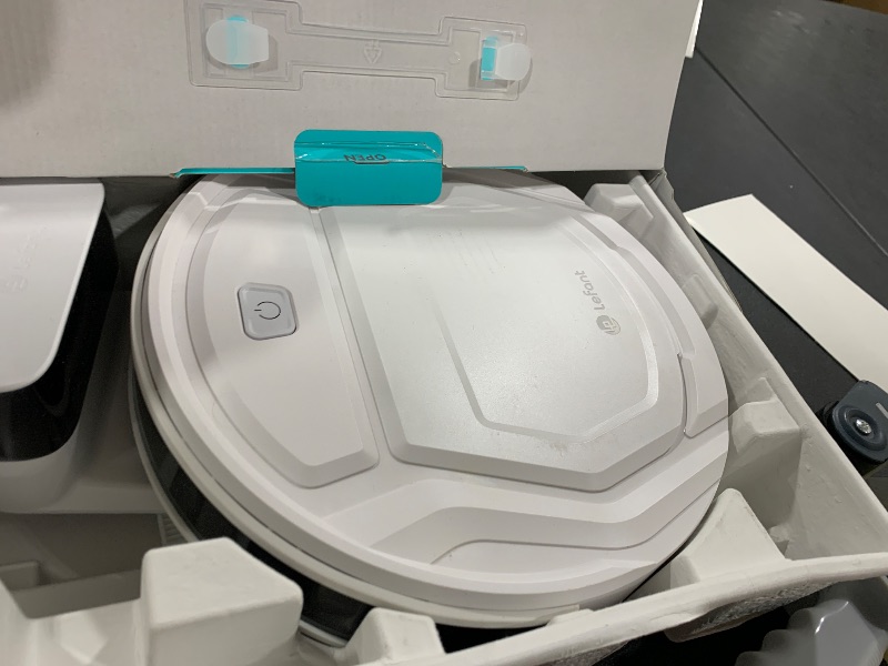 Photo 1 of Lefant M210 Pro Robot Vacuum with Powerful Suction, 6 Cleaning Modes, 120 Mins Runtime, Quiet, Self-Charging, Voice Control, Ideal for Pet Hair and Hard Floor, White