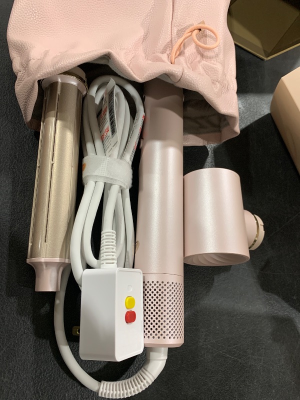 Photo 1 of T3 Aire 360 Multi-Styler & Blowout System, Rapid Drying Hair Dryer, Ceramic Curling Attachments, Oval Brush & Drying Concentrator | Blowouts & Long-Lasting Curls
