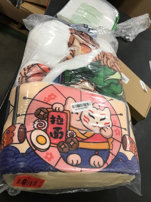 Photo 1 of ?? Ramen Noodle Dog & Cat Bed,Keep Warm and Super Soft Creative Pet Nest for Indoor Cats,Removable Washable Cushion for Small Medium Large Dogs and Cats