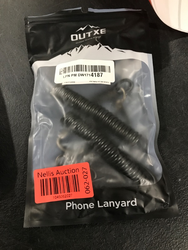 Photo 1 of OUTXE 2× Retractable Phone Tether, 2× Carabiners, 4× Tab- Anti Theft & Anti-Drop Phone Lanyard for Secure Attachment, Great for Hiking/Skiing/Cycling/Climbing/Fishing/Boating/Kayak
