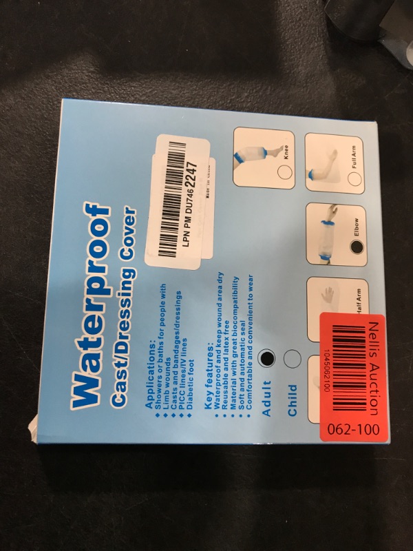 Photo 1 of Divvsck PICC Line Shower Cover, PICC Line Covers for Upper Arm, Reusable Waterproof IV & PICC Line Sleeve Protector for Chemotherapy Treatment, Broken Wound Elbow for bath Shower