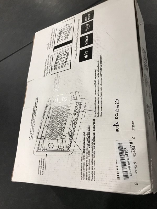Photo 1 of Legrand - OnQ Cable Management, Structured Media Enclosure, in-Wall Enclosure, TV Home Theater Box, Recessed Storage Box, Dual Purpose, 9 Inches, white (ENP0900-NA)