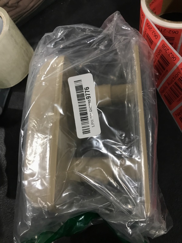 Photo 1 of XhuangTech Universal PU Leather Automotive Armrests Car SUV Door Height Adjustable Car Armrest Left Elbow Support Pads Relieve Driver's Arm Fatigue Bracket (Beige)