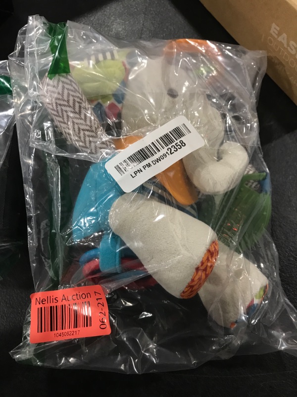 Photo 1 of Skip Hop Bandana Buddies Baby Activity and Teething Toy with Multi-Sensory Rattle and Textures, Elephant