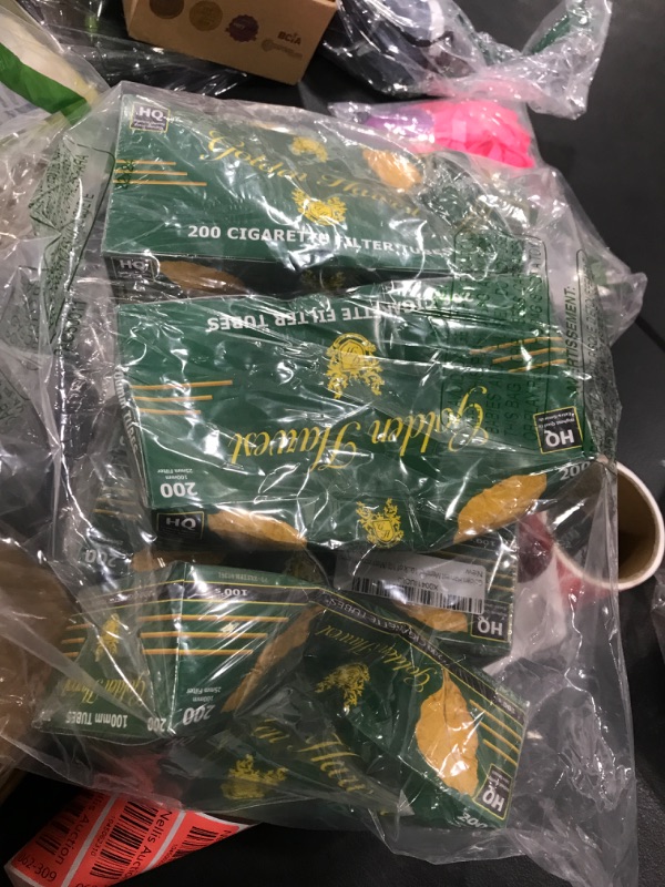 Photo 1 of Golden Harvest Menthol 100mm Size Cigarette Tubes 200 Count Per Box RYO 2000 Tubes (Pack of 10) (Menthol, 100mm)