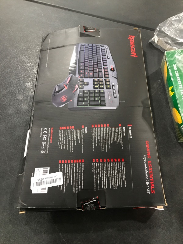 Photo 1 of Redragon S101 Gaming Keyboard, M601 Mouse, RGB Backlit Gaming Keyboard, Programmable Backlit Mouse, Value Combo Set [New Version]