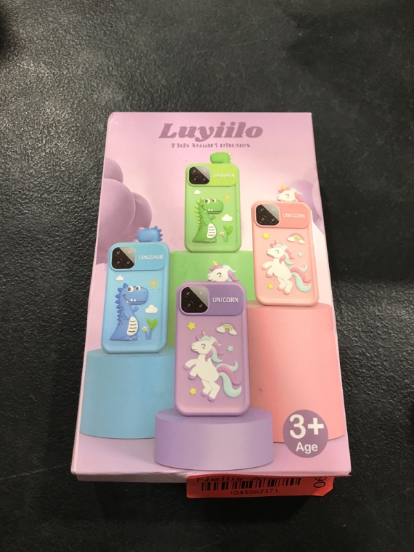 Photo 1 of Luyiilo Kids Smart Phone Toys for Girls,Easter Gift for Kids Toys for 3-9 Girls Mini Smart Phone Toys with 2.8" Touchscreen 16 Learning Games Dual Camera Music Player, 8G SD Card