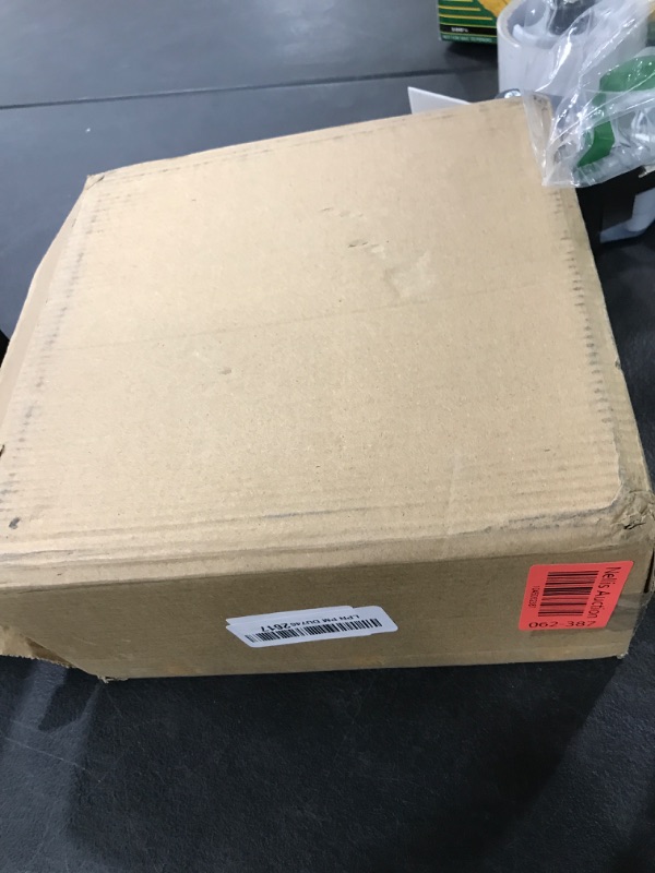 Photo 1 of 9" x 9" x 4" PVC Plastic Junction Box with Pre Molded 3/4" & 1" Punch in Holes Electrical Boxes Waterproof Project Junction Conduit Box for Electrical Enclosure Outdoor