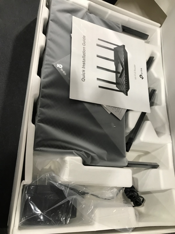 Photo 1 of TP-Link AX5400 WiFi 6 Router (Archer AX73)- Dual Band Gigabit Wireless Internet Router, High-Speed ax Router for Streaming, Long Range Coverage