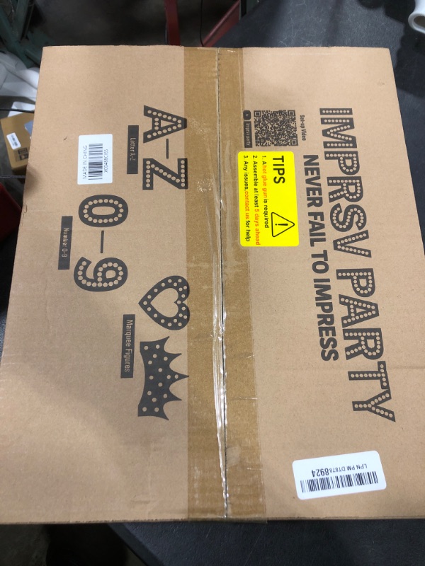 Photo 1 of 4FT Marquee Numbers 4 Light Up Number, 4th-Birthday Decorations Marquee Numbers 4 Feet Tall White Large Lighted Sign Anniversary Party Balloon Big Cardboard Decor for Boy Girl 14th 40th Birthday