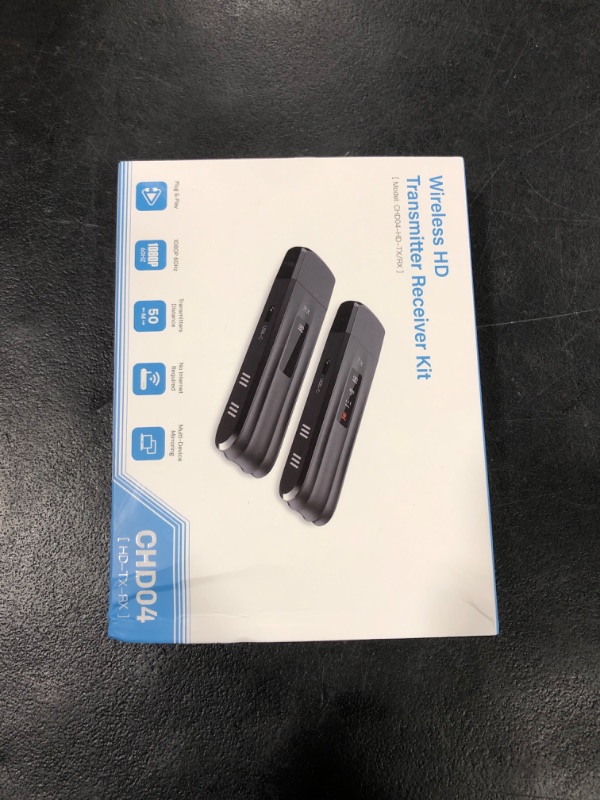 Photo 1 of Wireless HDMI Transmitter and Receiver,2025 Upgraded LED Display,4K Decode & 1080P Output,Plug and Play Portable 2.4G/5G Wireless HDMI Extender,Compatible with PC/Laptop/Camera/HDTV/Projector/TV Box